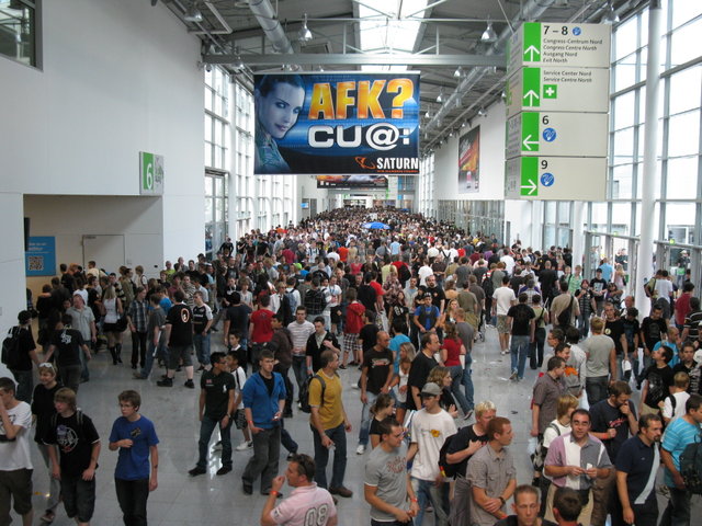 Massen auf der GamesCom 09
