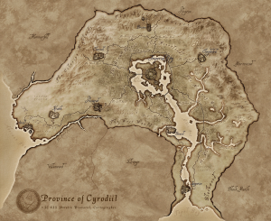Cyrodil Map